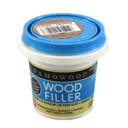 Eclectic Products 1/4 Pt Oak Famowood Water-Based Latex Wood Filler 40042128